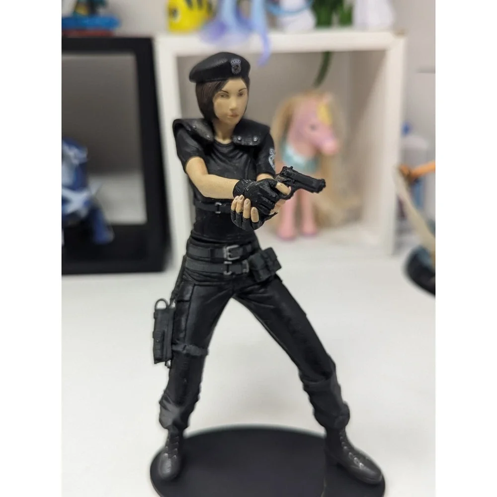 Resident Evil Jill Valentine Neca Variant Black‎ Suit Action Figure